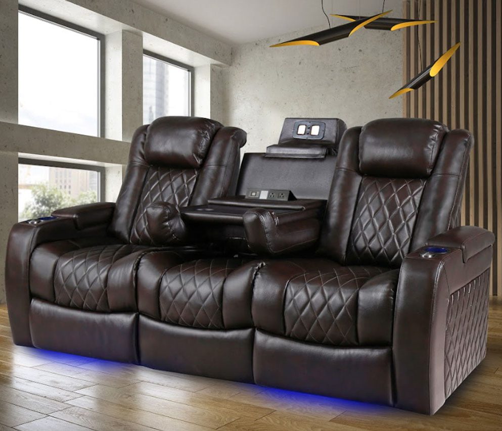 Valencia Tuscany With Center Drop Down Console Black Color